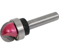 Фреза пазовая круглый нос (пальчиковая) Z=2, R=9.5 мм, 19x11x49 мм, S=8 мм, верхний подшипник PROCUT 219839P