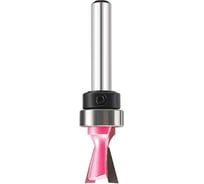 Фреза ласточкин хвост 14 градусов, Z=2, 9.5x9.5x53 мм, S=6 мм, с верхним подшипником PROCUT 217605P