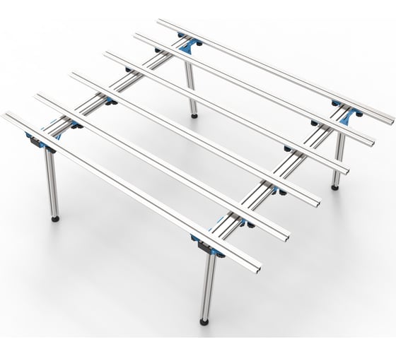 Стол ALU для широкоформатной плитки 1800x1400 мм Wandeli ALU-1800