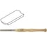 Резец токарный HSS Line Profi (18х150х465 мм; закругленный) NAREX 818204 1