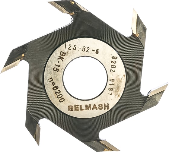 Фреза пазовая (125х32/30х6 мм) БЕЛМАШ RF0013A 1