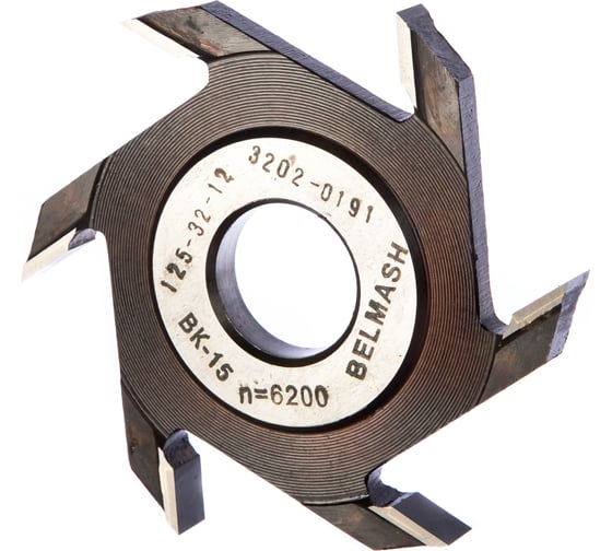 Фреза пазовая (125х32х12 мм) БЕЛМАШ RF0016A