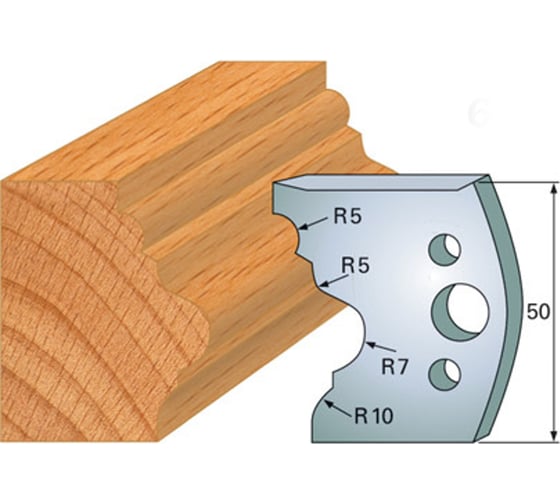 Комплект из 2-х ножей 50x4 SP CMT 690.508