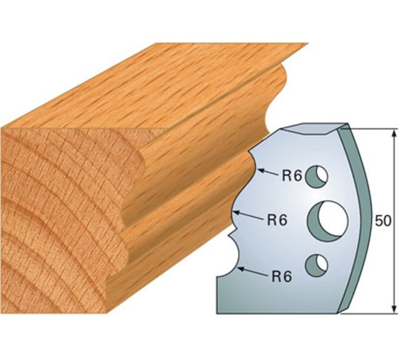 Комплект из 2-х ножей 50x4 SP CMT 690.509
