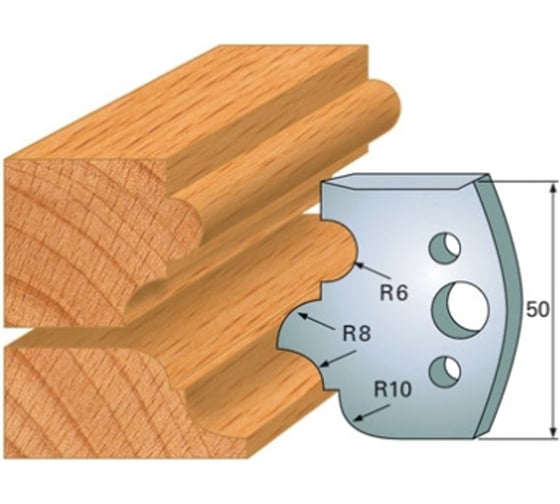 Комплект из 2-х ножей 50x4 SP CMT 690.520 1