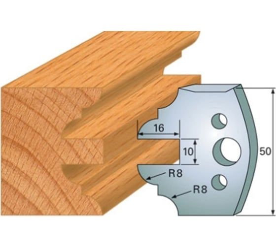 Комплект из 2-х ножей 50x4 SP CMT 690.523 1