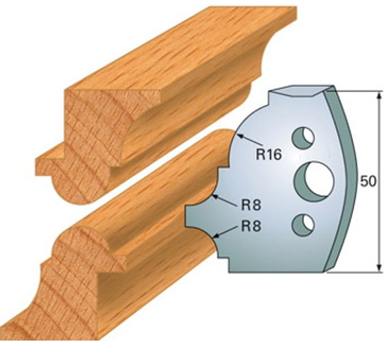 Комплект из 2-х ножей 50x4 SP CMT 690.541 1