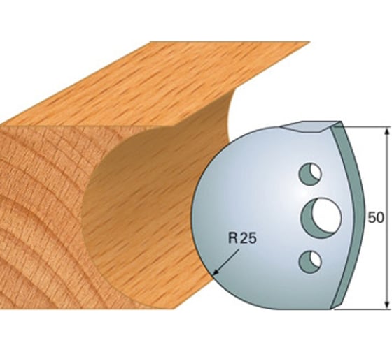 Комплект из 2-х ножей 50x4 SP CMT 690.543 1