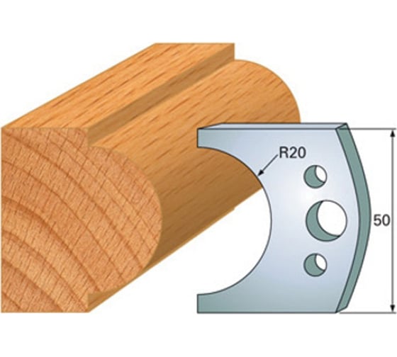 Комплект из 2-х ножей 50x4 SP CMT 690.561 1