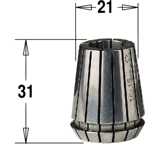 Цанга высокоточная ER20 (3 мм) CMT 184.030.20 1