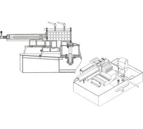 Прижим пакетной резки для ленточнопильного станка BS-712R Stalex AP-BS-712R 15622288