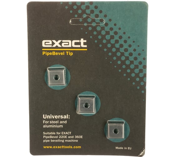 Комплект ножей (3 шт) для стальных труб Exact 70104503