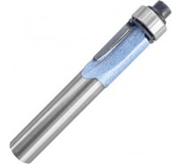 Фреза обгонная (нижний подшипник) Z=2, D=9.53x12.7x55 мм, S=8 мм 101.1809 Deltatools 06-4381