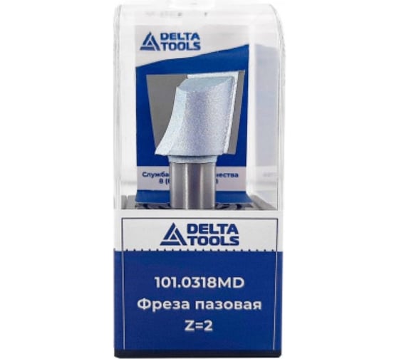 Фреза пазовая Z2, D=28x20x65 мм, S=12 мм Deltatools 101.0318md 06-5097