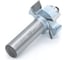 Фреза торцевая пазовая с нижним подшипником 32х12х9.35х58 мм LC16040608 Tideway 11323 2