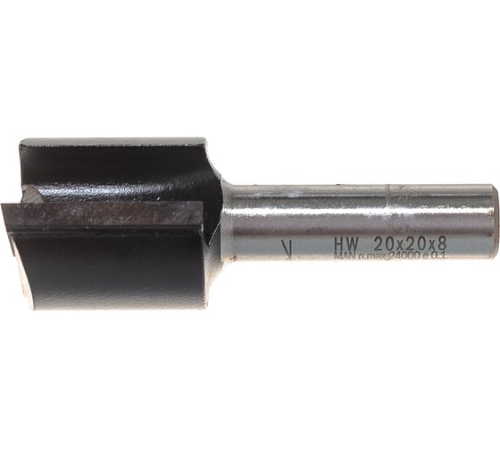 Фреза PRO пазовая прямая (20х20х50 мм; S 8 мм) CMT 911.2020