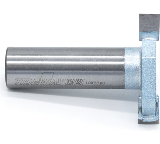 Фреза пазовая двухзаходная 33х12х6х44 мм LC16020068G Tideway 11274