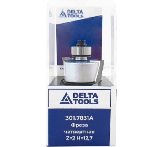 Фреза четвертная 34.9х12.7 мм, S=8 мм 301.7831a Deltatools 06-4410