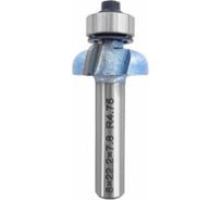 Фреза внутренний радиус "галтель" (нижний подшипник) Z=2, R=4.75 мм, D=22.2x12.7x56 мм, S=8 мм 301.5815 Deltatools 06-4408