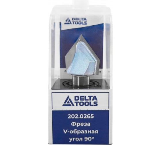 Фреза пазовая c углом 90°, D=31.7x25.5 мм, S=12 мм Deltatools 202.0265 06-4385