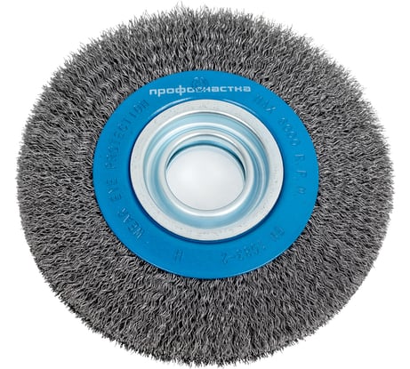 Щетка дисковая с гофрированной проволокой Мастер 203 (150х25х32 мм; 12.7-16-19-22-25 мм) Профоснастка 20306003