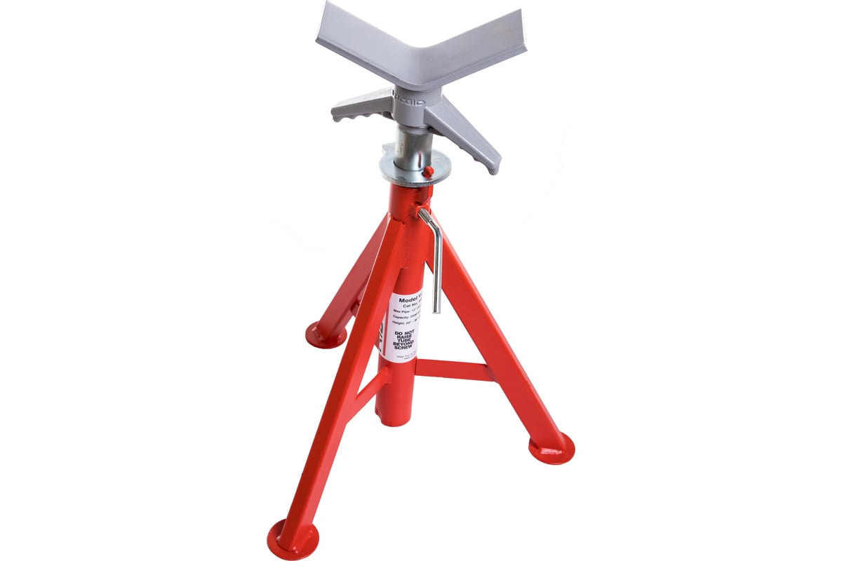 Опора низкая c V-образной головкой VJ-98 для труб RIDGID 56657 ...