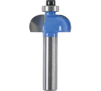 Фреза кромочная калевочная с подшипником (16.9 мм; R4 мм; хвостовик 8 мм) Кратон 1 09 03 047