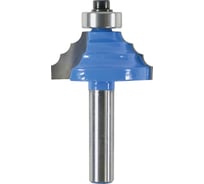 Фреза кромочная калевочная с подшипником (38.4 мм; R4.6 мм; хвостовик 8 мм) Кратон 1 09 03 078