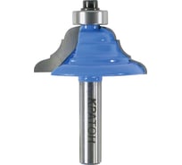 Фреза кромочная калевочная с подшипником (44.7 мм; R11.1 мм; хвостовик 8 мм) Кратон 1 09 03 090