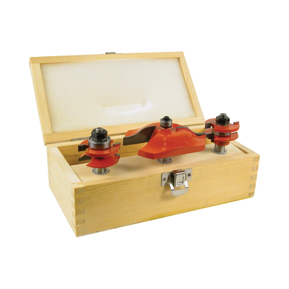 Набор фрез по дереву (3 шт.) Кратон 1 09 01 010 - выгодная цена, отзывы ...