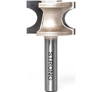 Фреза по дереву кромочная полустержневая 8x30х12 мм, R6 мм, стф-1014 Strong СТФ-10140030