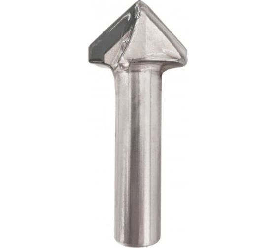 Фреза пазовая V-образная 90º D25 мм, S=12 мм, DT63 Deltatools 06-5400 1