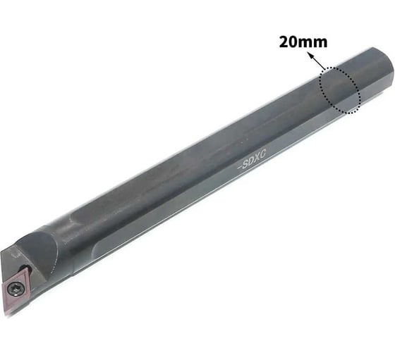 Державка S20Q-SDXCR11 СпецТехИнструмент S20Q-SDXCR11SANT 1