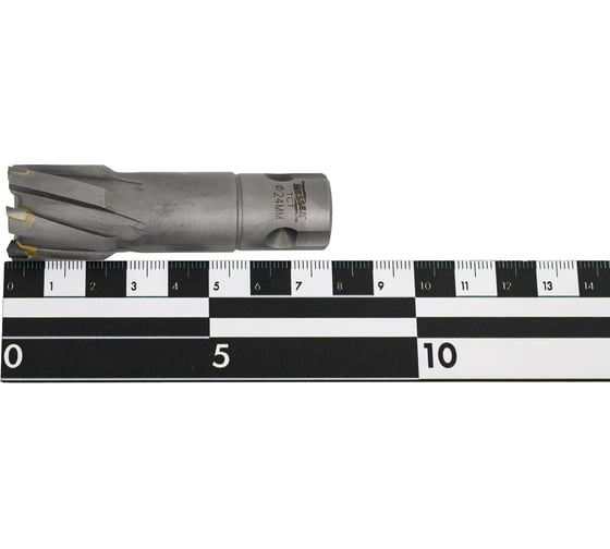 Сверло корончатое по металлу ТСТ (24х35 мм) MESSER 19-31-024