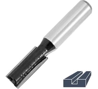 Фреза пазовая прямая 8x19 мм, улучшенный зуб, хвостовик 8 мм Спец 1411518