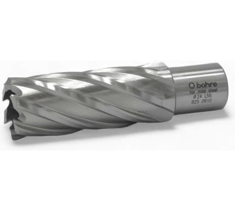 Сверло корончатое по металлу HSS Bohre 24х55 мм КБ010073