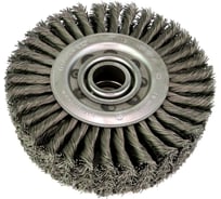Щетка дисковая жгутовая 5-ти рядная 200x54x32 мм, ворс сталь 0.80 мм OSBORN 664.185-7902