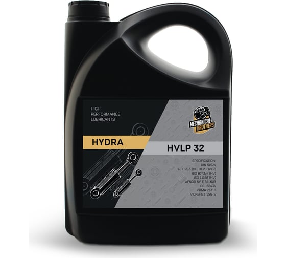 Масло гидравлическое Mb hydra hvlp 32 5 л MECHANICAL BROTHERS 4673725540432 1