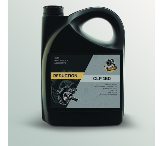 Масло редукторное Mb reductor CLP 150 5 л MECHANICAL BROTHERS 4673725541033