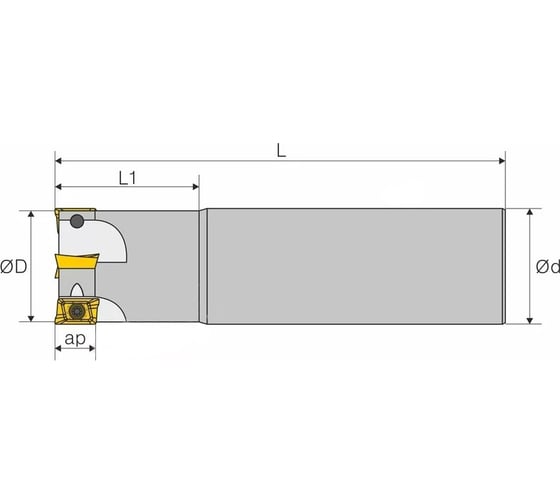 Фреза корпусная BAP 400R C32-32-150-3T STV KF000008