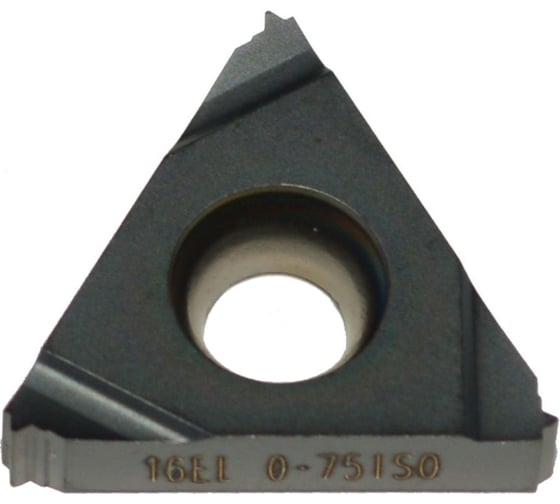 Пластина твердосплавная резьбовая 16EL0.75ISO CP20 Debever Machining Solutions 16EL075CP20 1