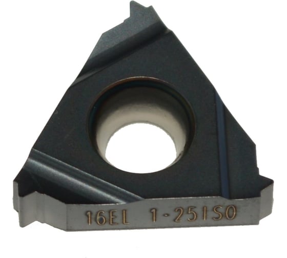 Пластина твердосплавная резьбовая 16EL1.25ISO CP20 Debever Machining Solutions 16EL125CP20 1