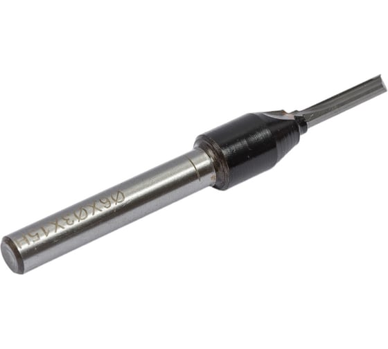 Фреза прямая пазовая монолитная PROFESSIONAL Z2, D=3x15 мм, S=6 мм PROCUT GSX1141