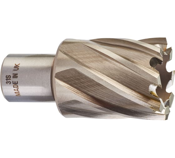 Кольцевая фреза HSS (31х30 мм; Weldon 19) Milwaukee 4932343287 1