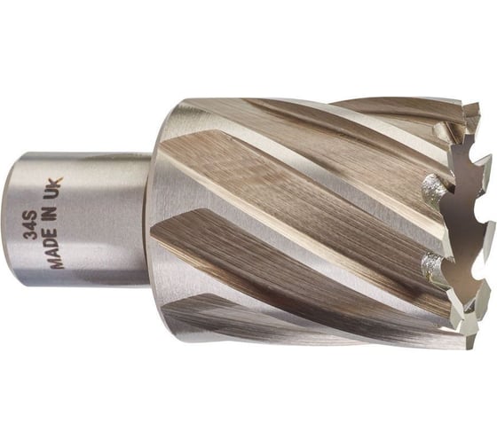 Кольцевая фреза HSS (34х30 мм; Weldon 19) Milwaukee 4932371743 1