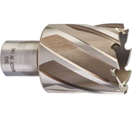 Кольцевая фреза HSS (36х30 мм; Weldon 19) Milwaukee 4932371745 1