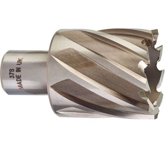 Кольцевая фреза HSS (37х30 мм; Weldon 19) Milwaukee 4932371746 1