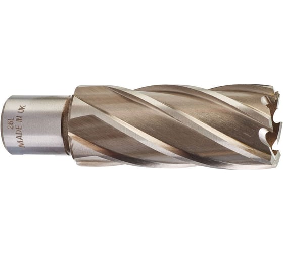 Кольцевая фреза HSS (26х50 мм; Weldon 19) Milwaukee 4932343301 1