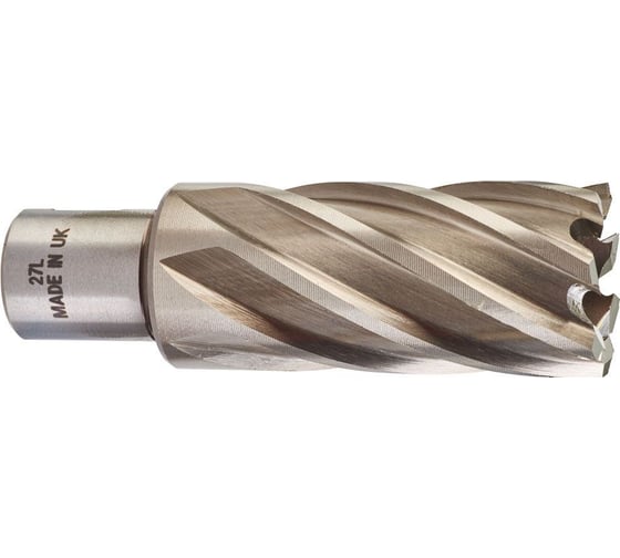 Кольцевая фреза HSS (27х50 мм; Weldon 19) Milwaukee 4932343302 1