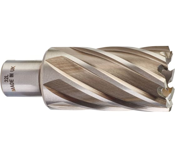 Кольцевая фреза HSS (32х50 мм; Weldon 19) Milwaukee 4932343307 1